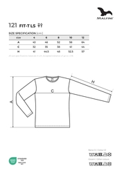 Dětské tričko MALFINI FIT-LS - kopie