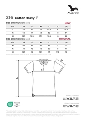 Dámská polokošile MALFINI COTTON HEAVY