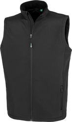 Pánská 2-vrstvá softshell vesta "Printable" Result Recycled R 902M