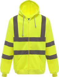 Hi-Vis mikina s kapucí
