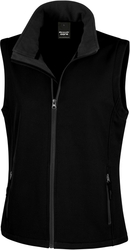 Dámská 2-vrstvá softshell vesta "Printable" Result Recycled R 232F