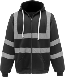 Hi-Vis mikina s kapucí