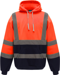 Hi-Vis mikina s kapucí