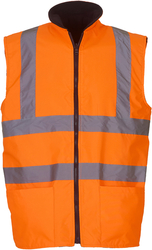 Hi-Vis Oboustranná Fleecová Vesta Yoko HV 008F