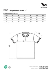 Polokošile MALFINI PIQUE POLO FREE
