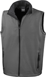 Pánská 2-vrstvá softshell vesta "Printable" Result Recyled R 232M
