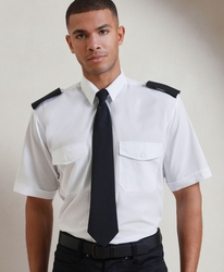 Pilotní košile s krátkým rukávem Premier PR 212