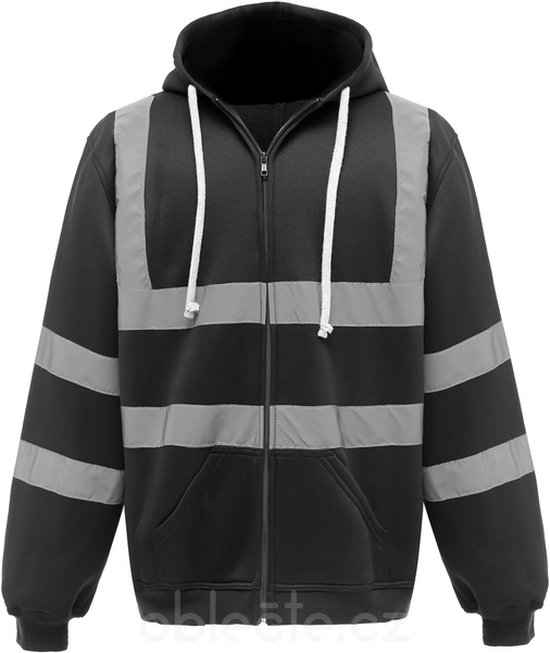 Hi-Vis mikina s kapucí