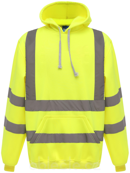 Hi-Vis mikina s kapucí