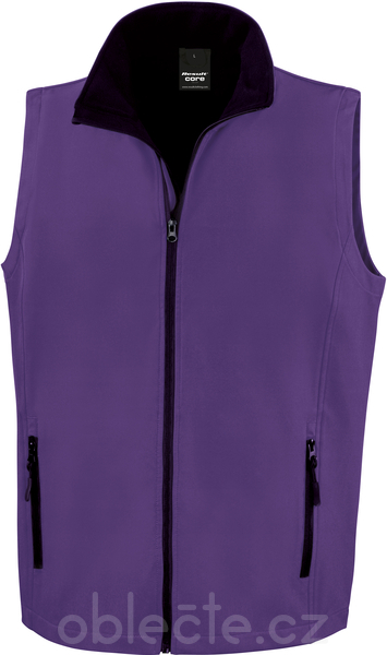 Pánská 2-vrstvá softshell vesta 