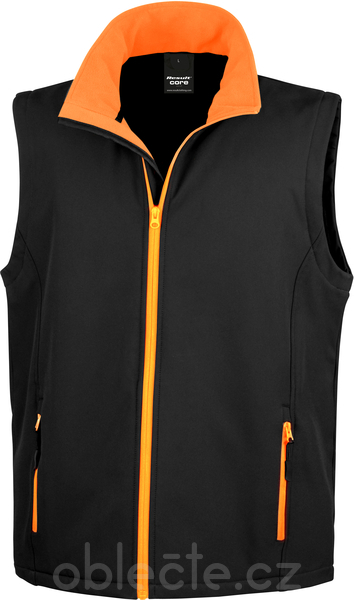 Pánská 2-vrstvá softshell vesta 