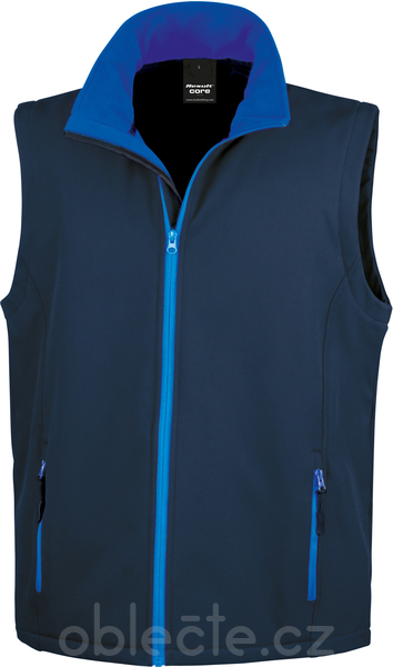 Pánská 2-vrstvá softshell vesta 