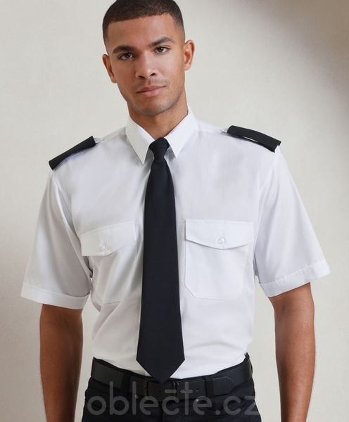 Pilotní košile s krátkým rukávem Premier PR 212