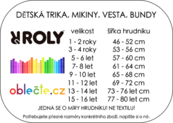 ROLY - DĚTSKÉ VELIKOSTI