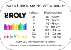 ROLY - PÁNSKÉ VELIKOSTI